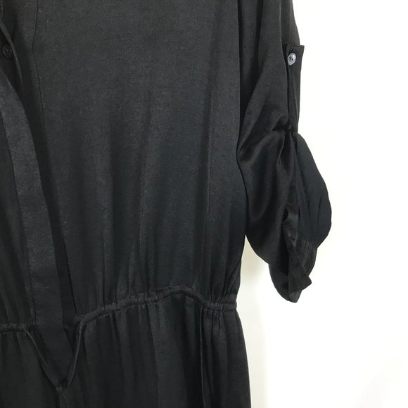 Womens Size XS Vince Popover Tunic Dress in Black - Picture 4 of 5
